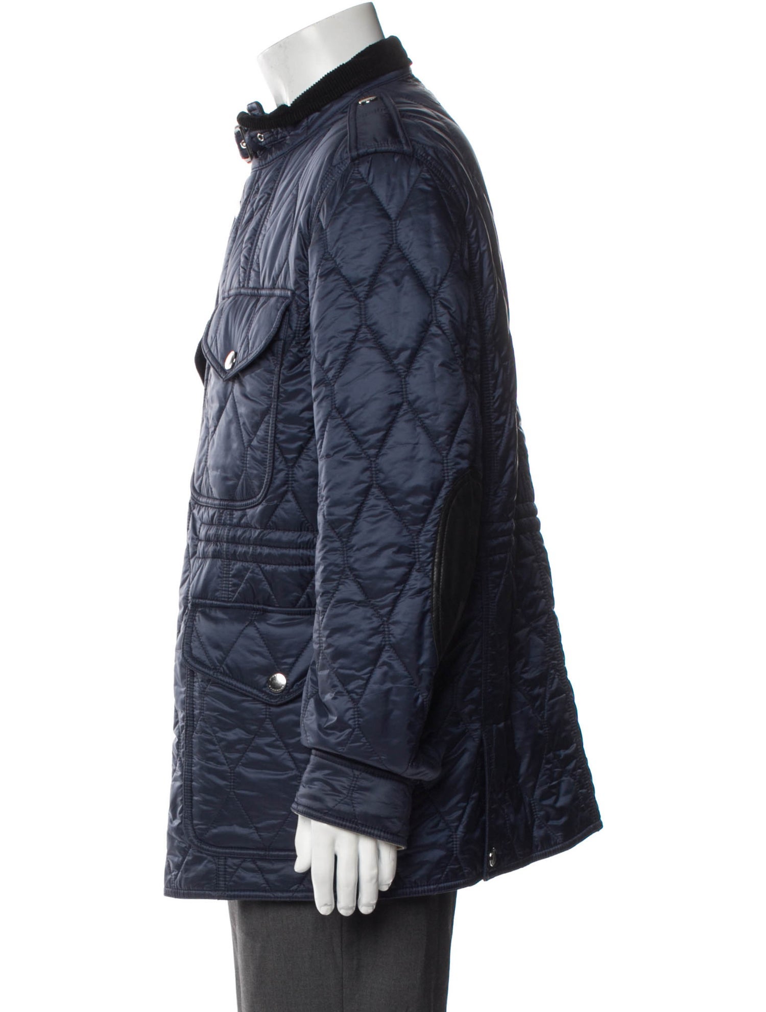 Burberry Brit House Check Pattern Utility Jacket