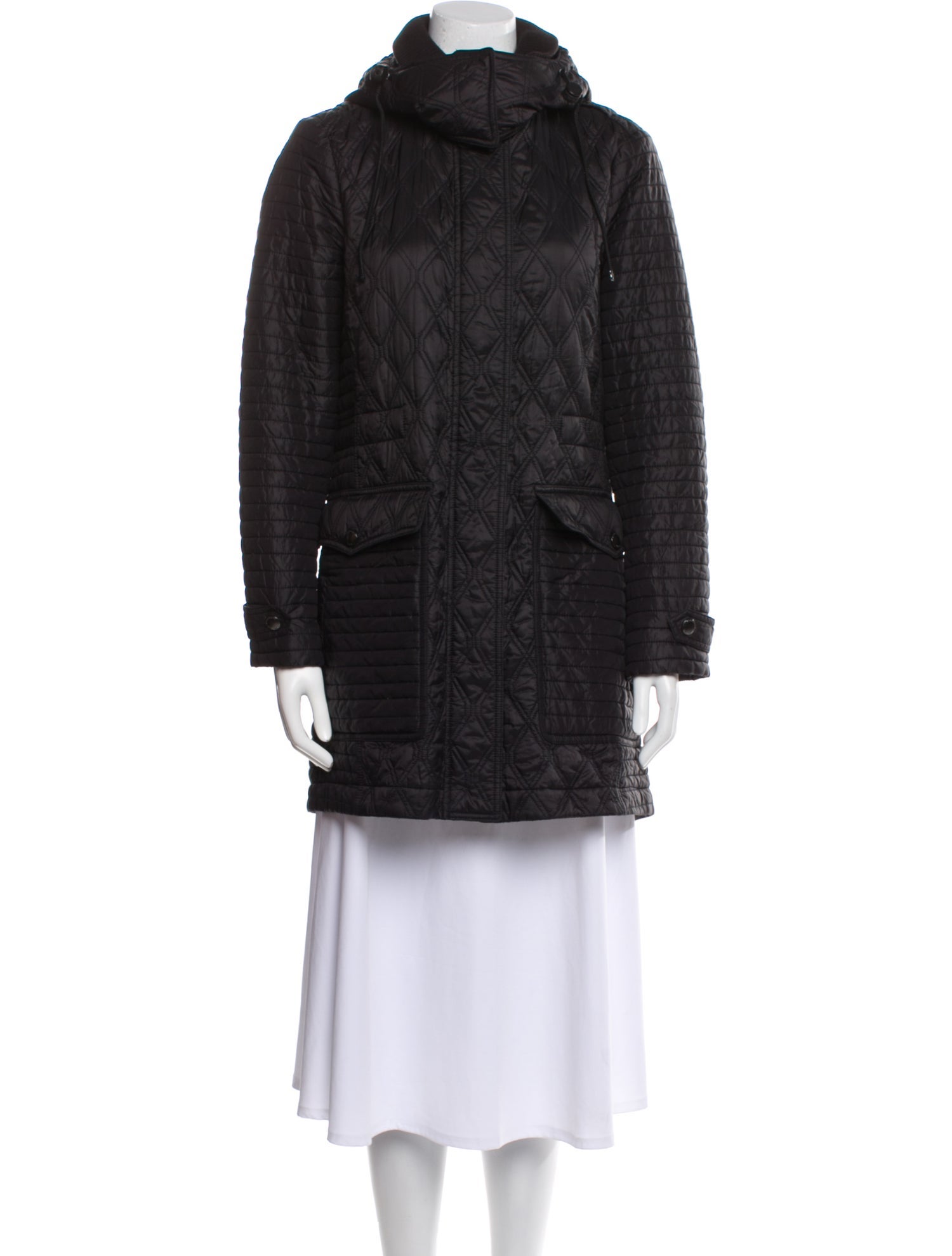 Burberry Brit Faux Fur Coat