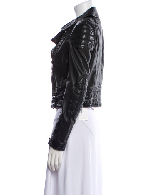 Burberry Brit Leather Biker Jacket