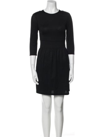 Burberry Brit Crew Neck Mini Dress