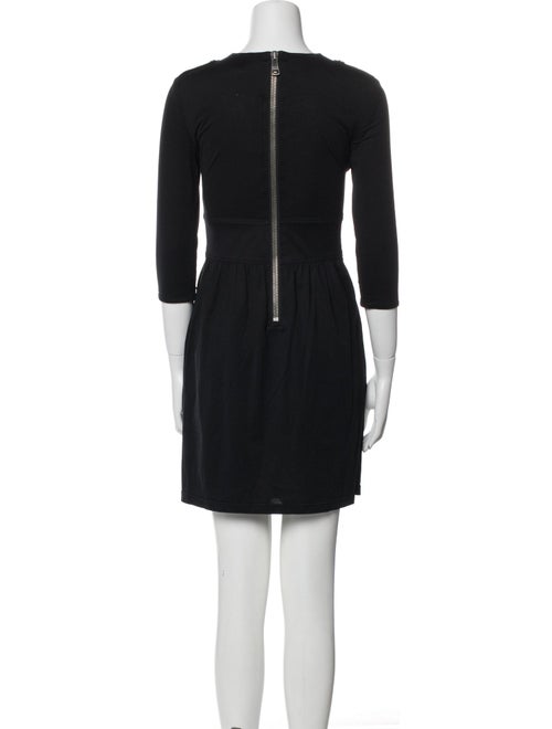 Burberry Brit Crew Neck Mini Dress