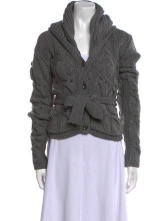 Burberry Brit Wool V-Neck Sweater