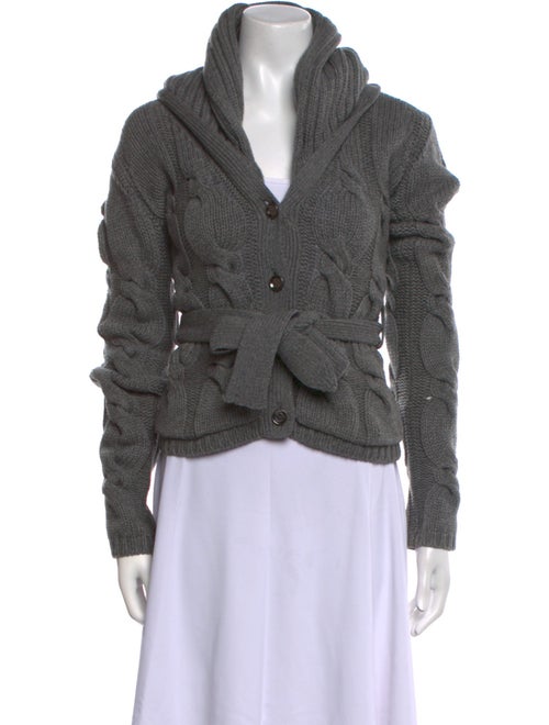 Burberry Brit Wool V-Neck Sweater