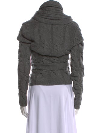 Burberry Brit Wool V-Neck Sweater