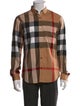 Burberry Brit Exploded Check Pattern Long Sleeve Shirt