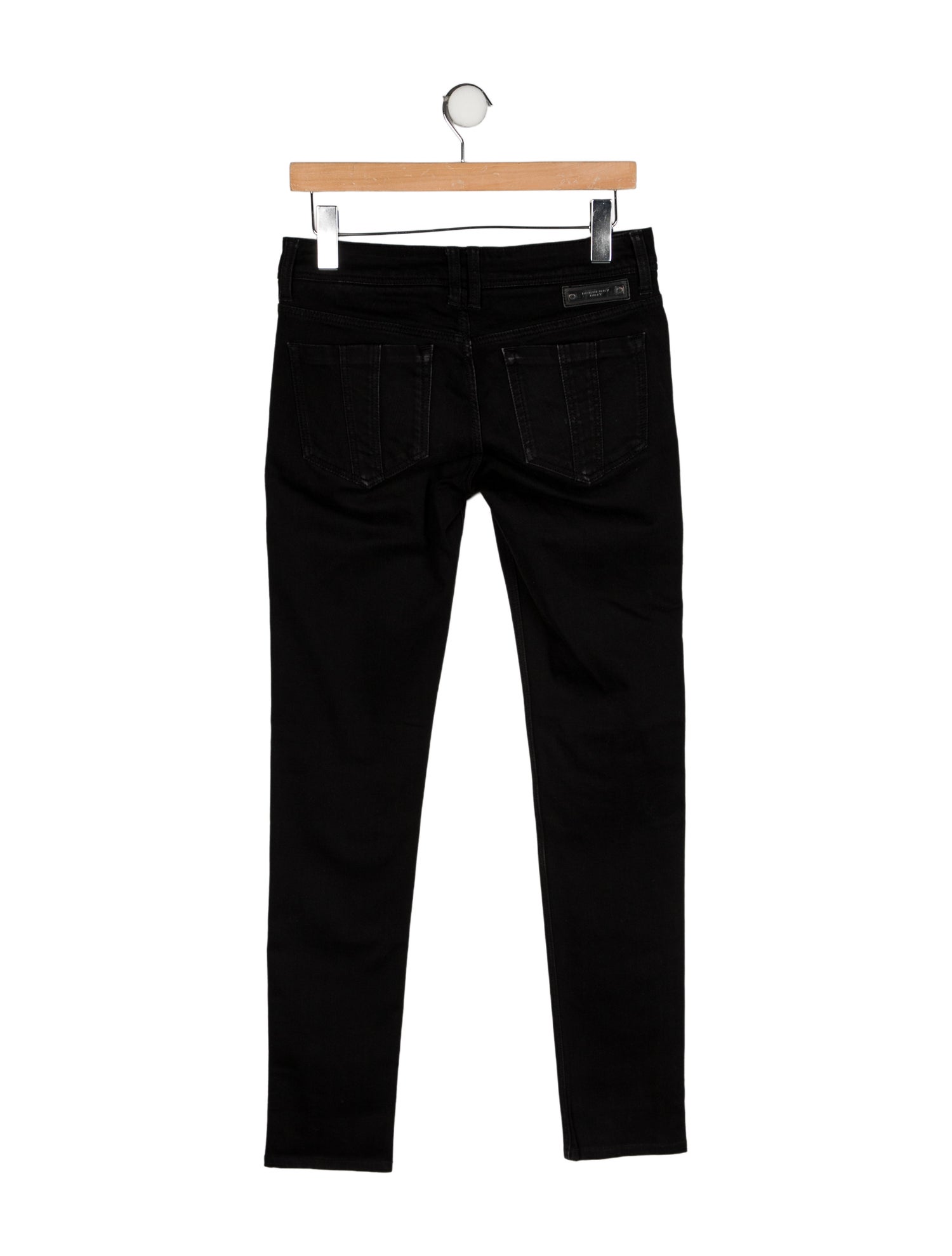 Burberry Brit Mid-Rise Skinny Leg Jeans