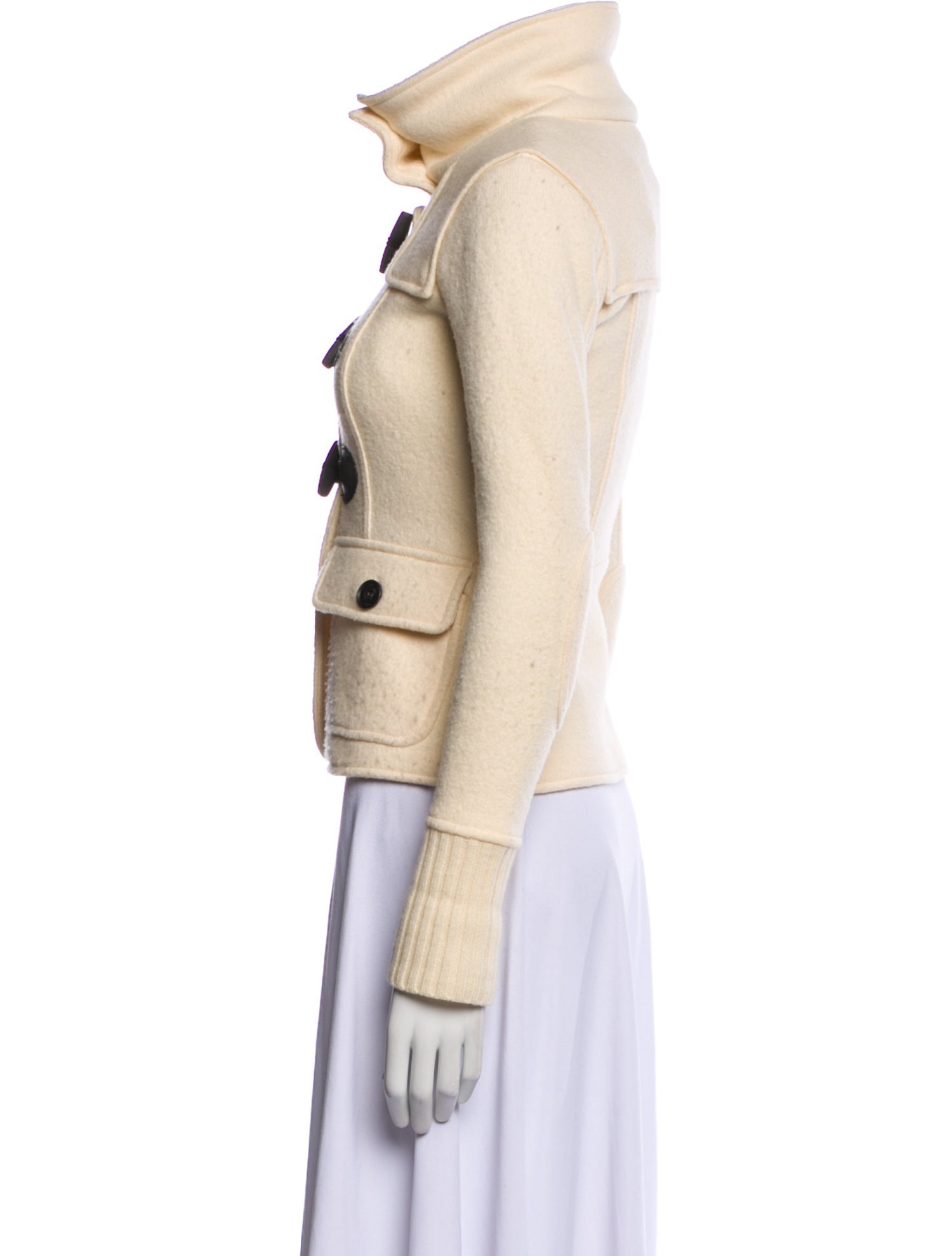 Burberry Brit Merino Wool Utility Jacket