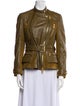 Burberry Brit Leather Biker Jacket