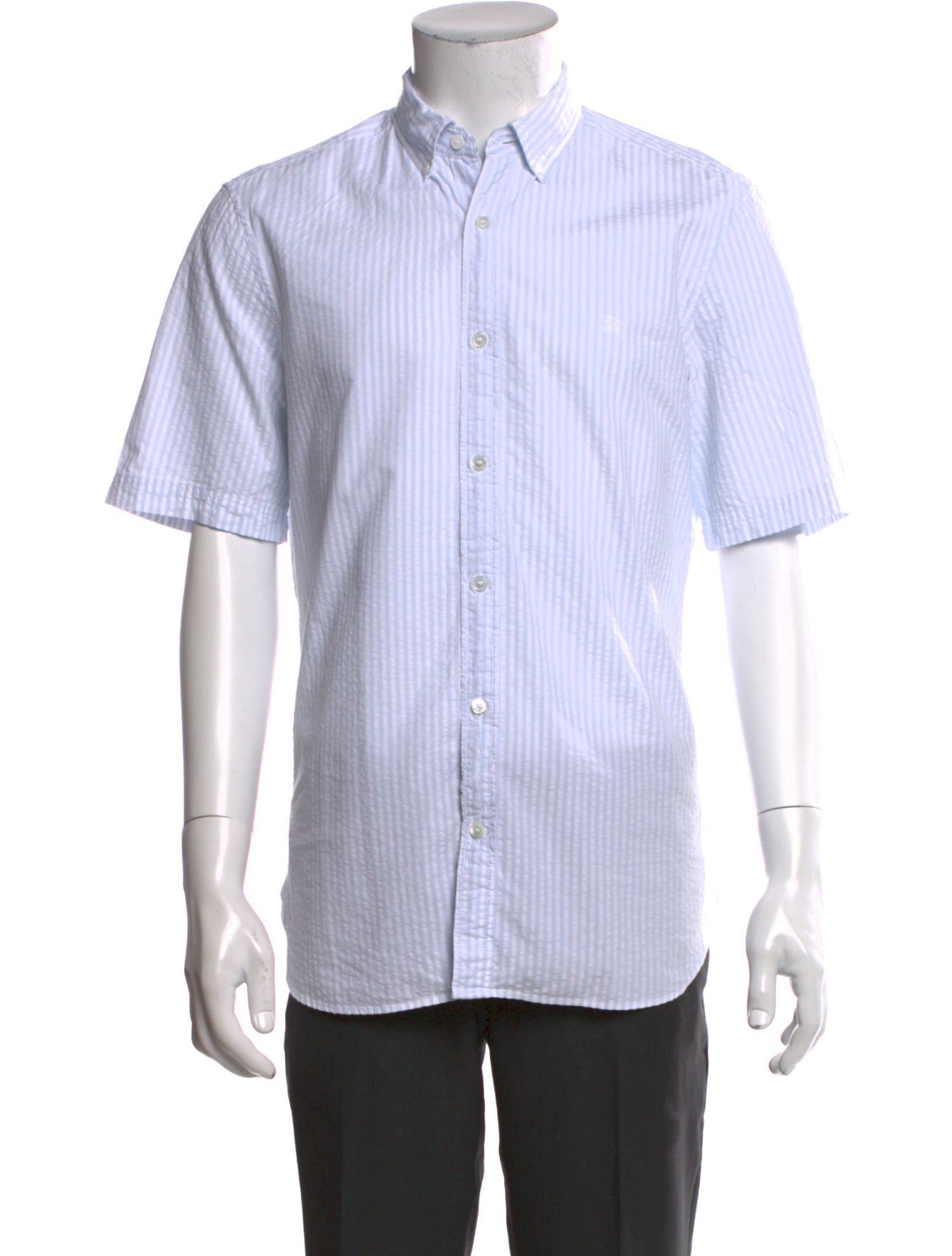 Burberry Brit Striped Short Sleeve Shirt