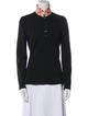 Burberry Brit Mock Neck Long Sleeve Polo