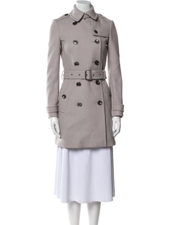 Burberry Brit Virgin Wool Trench Coat