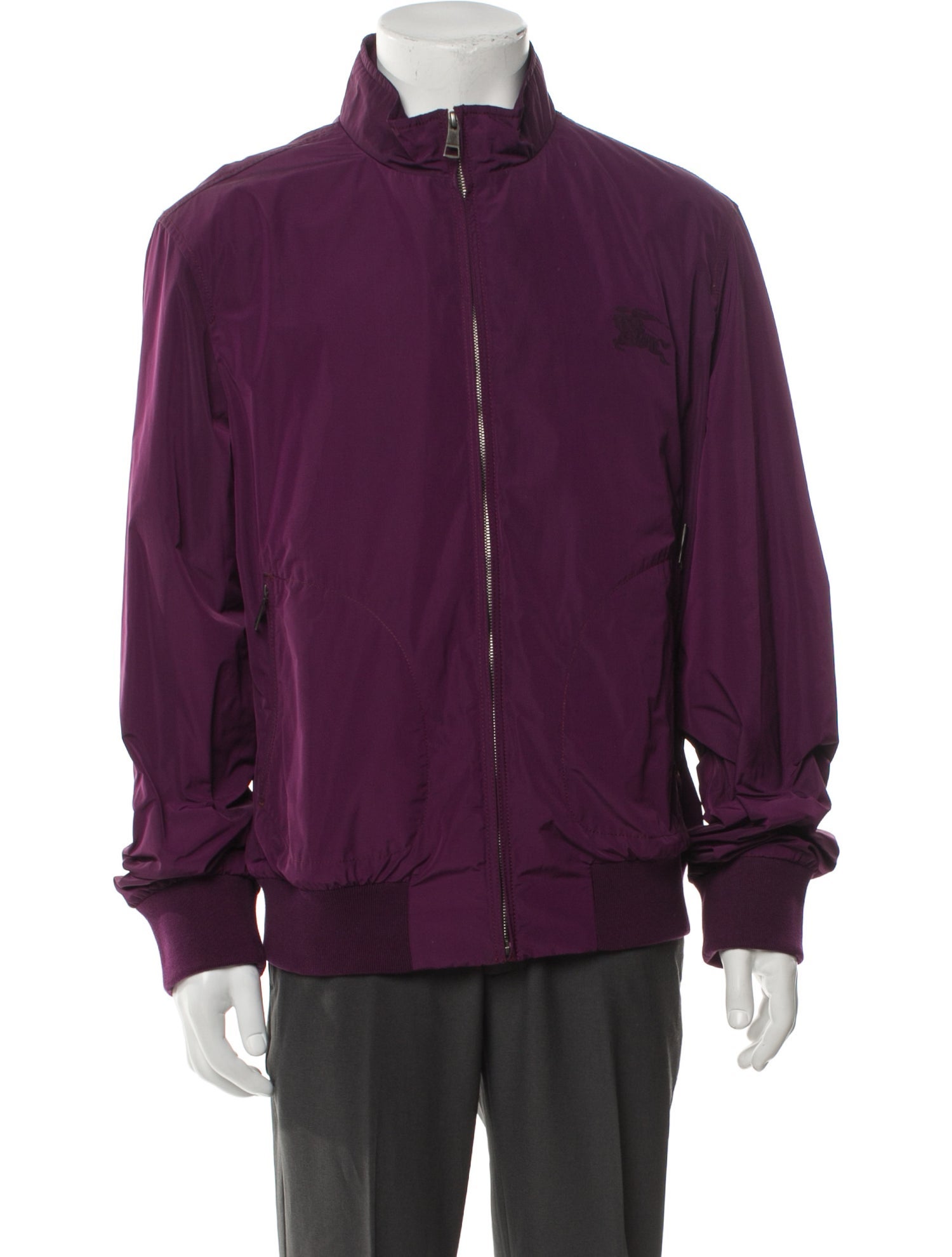 Burberry Brit Exploded Check Pattern Windbreaker