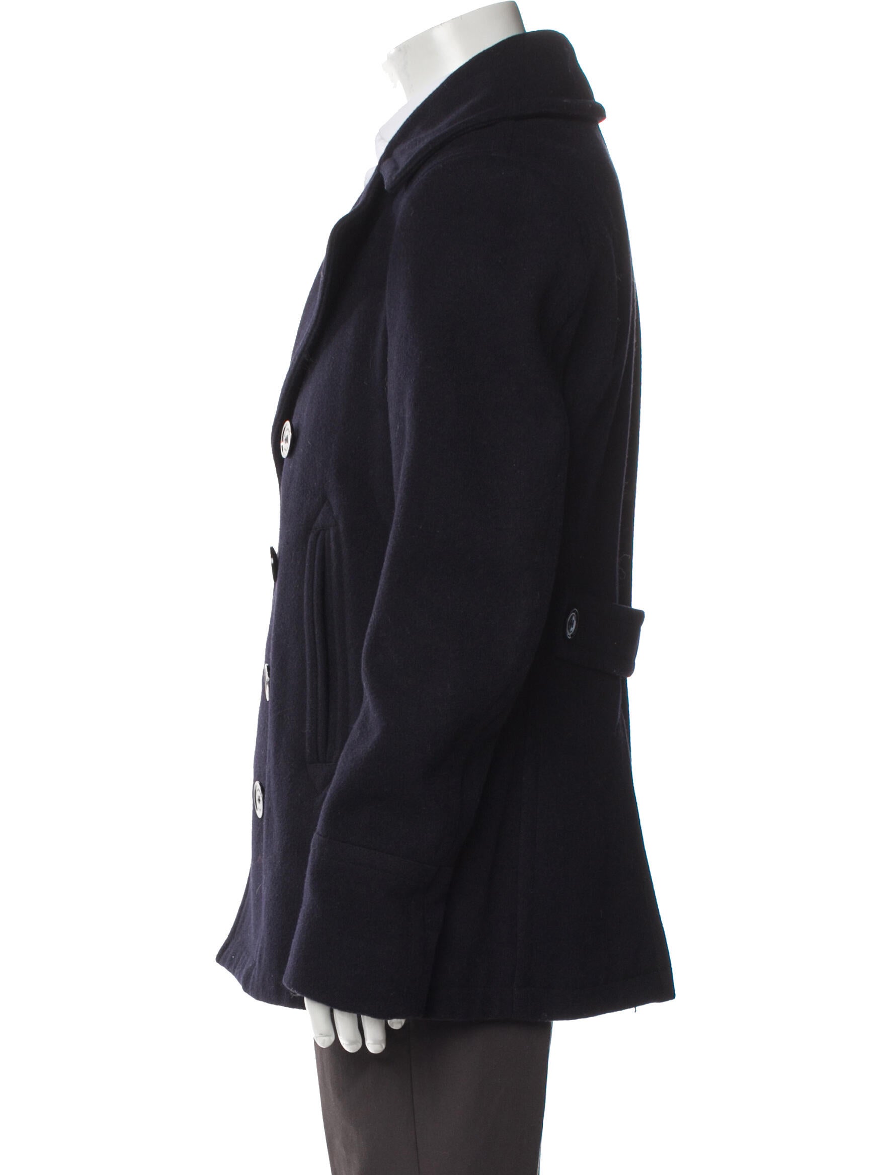 Burberry Brit Wool Peacoat