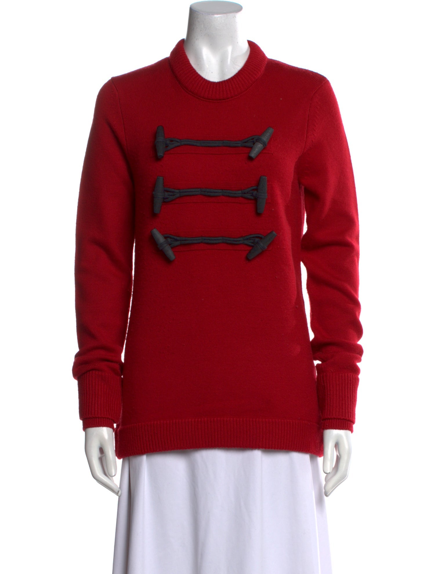 Burberry Brit Wool Mock Neck Sweatshirt