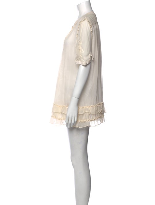 Burberry Brit Silk Mini Dress