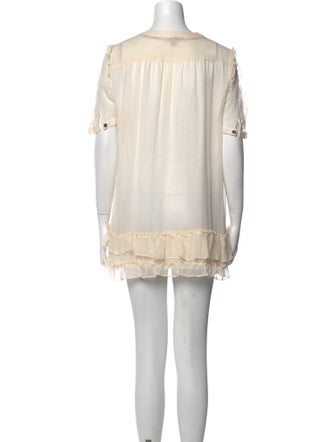 Burberry Brit Silk Mini Dress