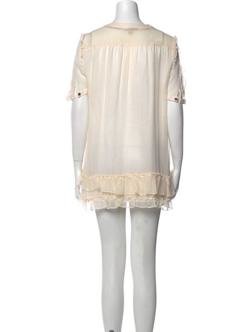 Burberry Brit Silk Mini Dress