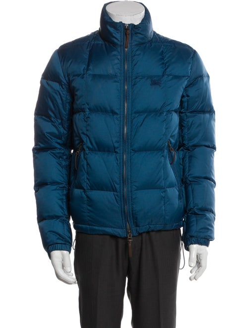 Burberry Brit Abstract Check Puffer Coat