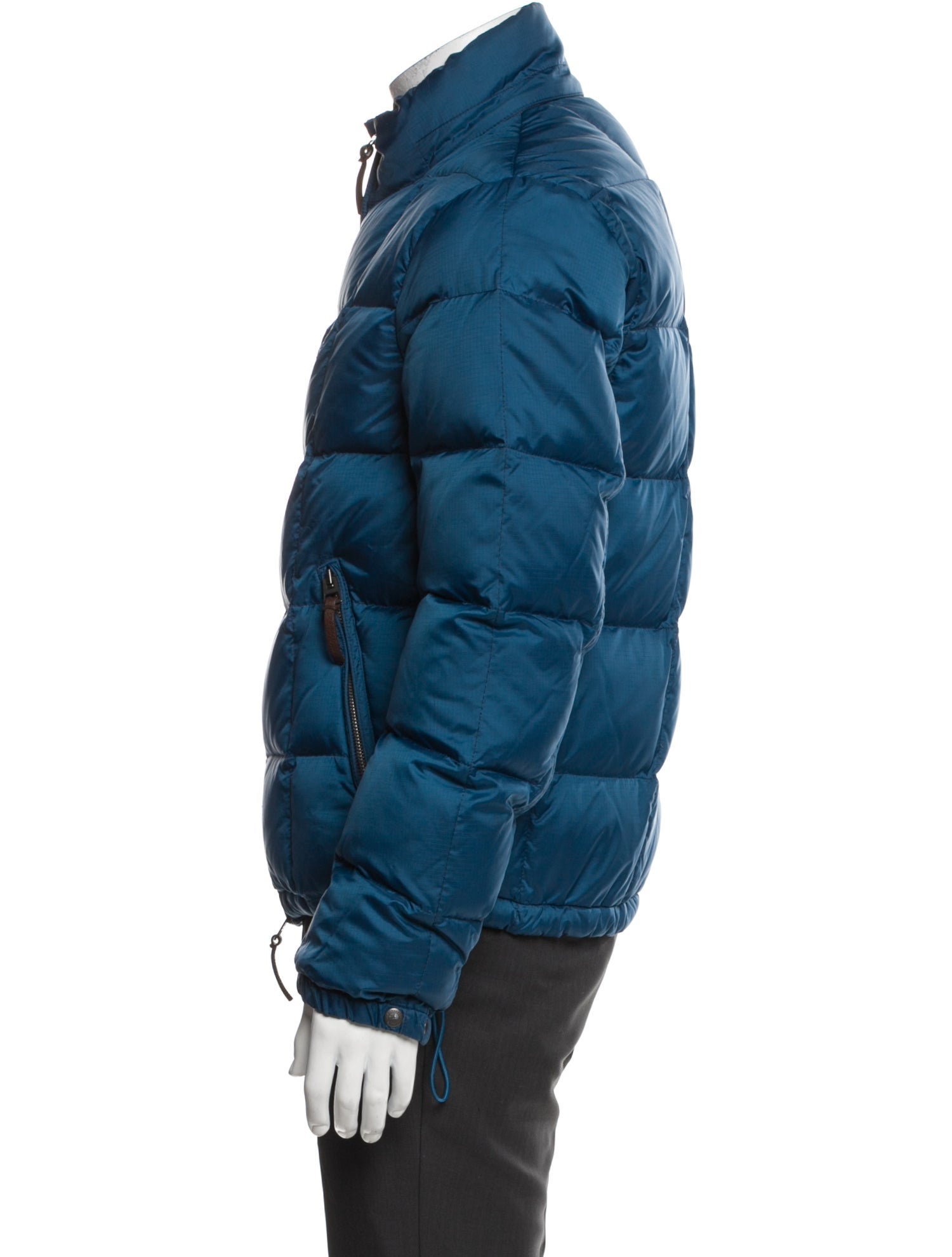 Burberry Brit Abstract Check Puffer Coat