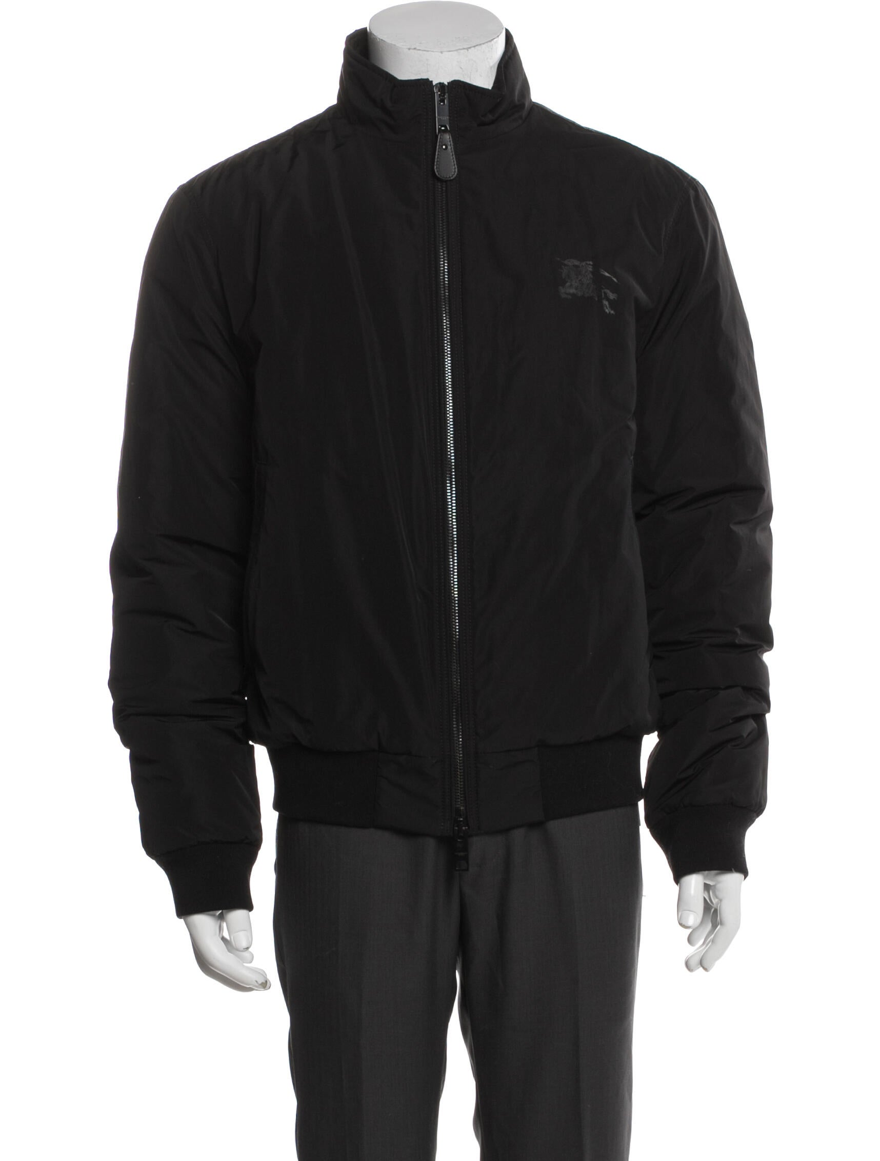 Burberry Brit Exploded Check Pattern Puffer Coat