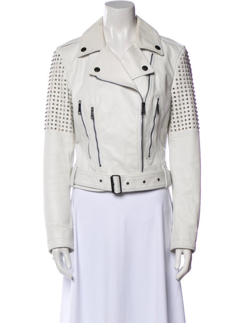 Burberry Brit Leather Biker Jacket