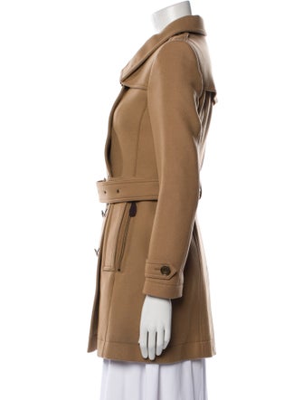 Burberry Brit Virgin Wool Trench Coat