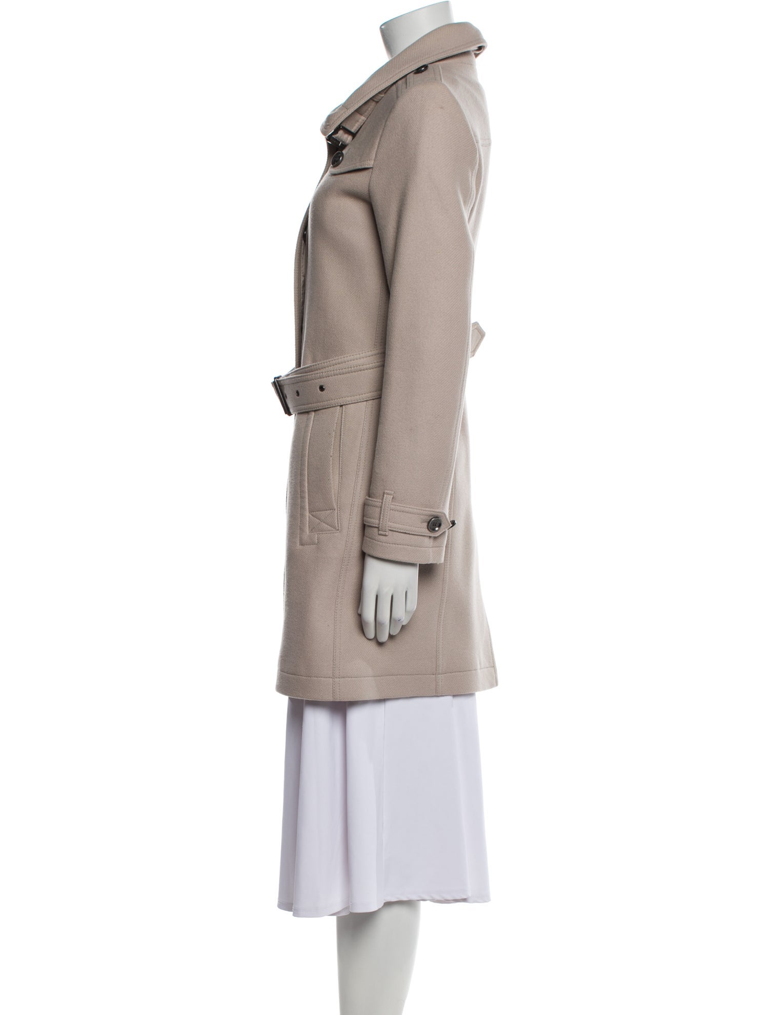 Burberry Brit Wool Trench Coat