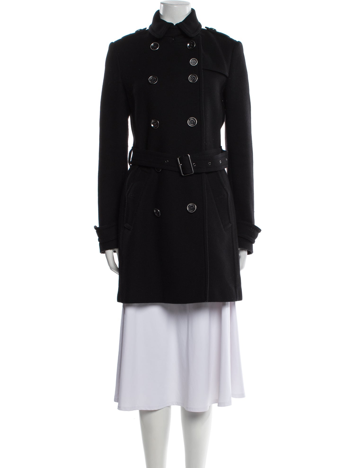 Burberry Brit Wool Peacoat