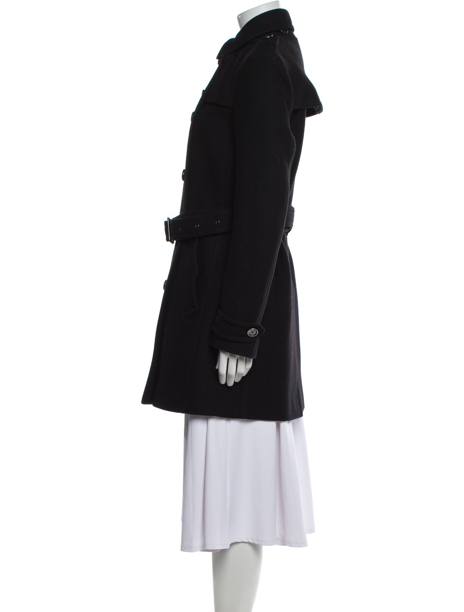 Burberry Brit Wool Peacoat