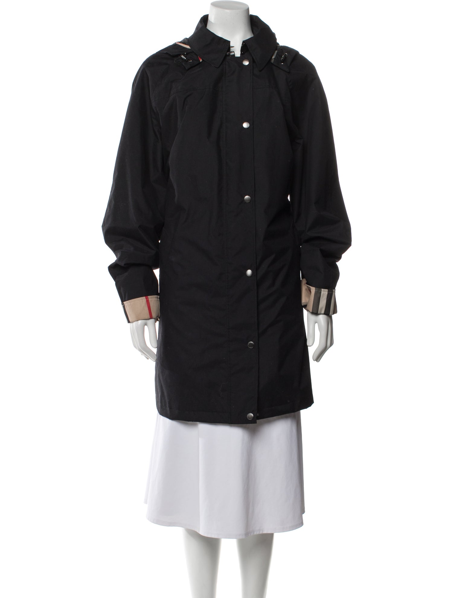 Burberry Brit Virgin Wool Trench Coat