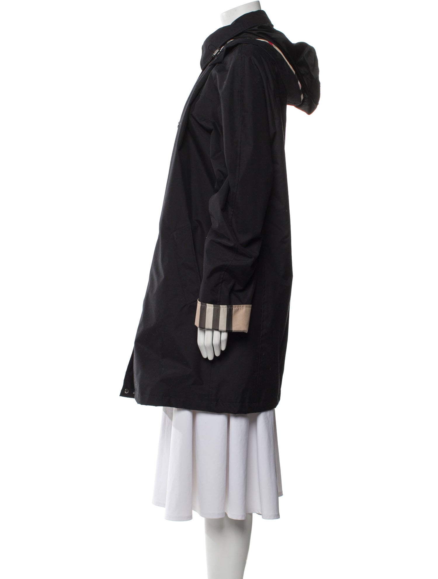 Burberry Brit Virgin Wool Trench Coat