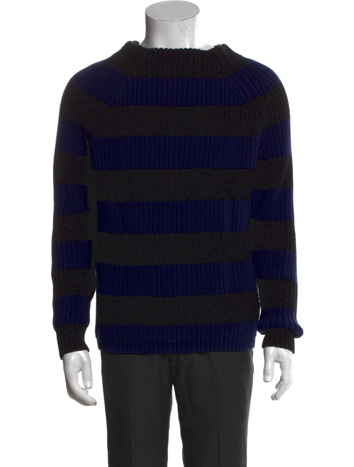 Burberry Brit Striped Crew Neck Pullover