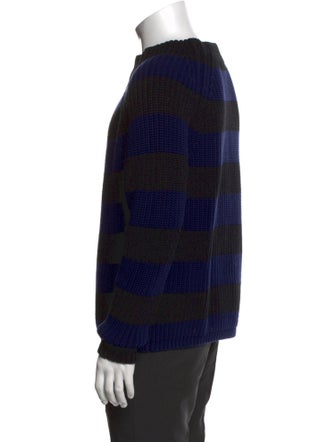 Burberry Brit Striped Crew Neck Pullover