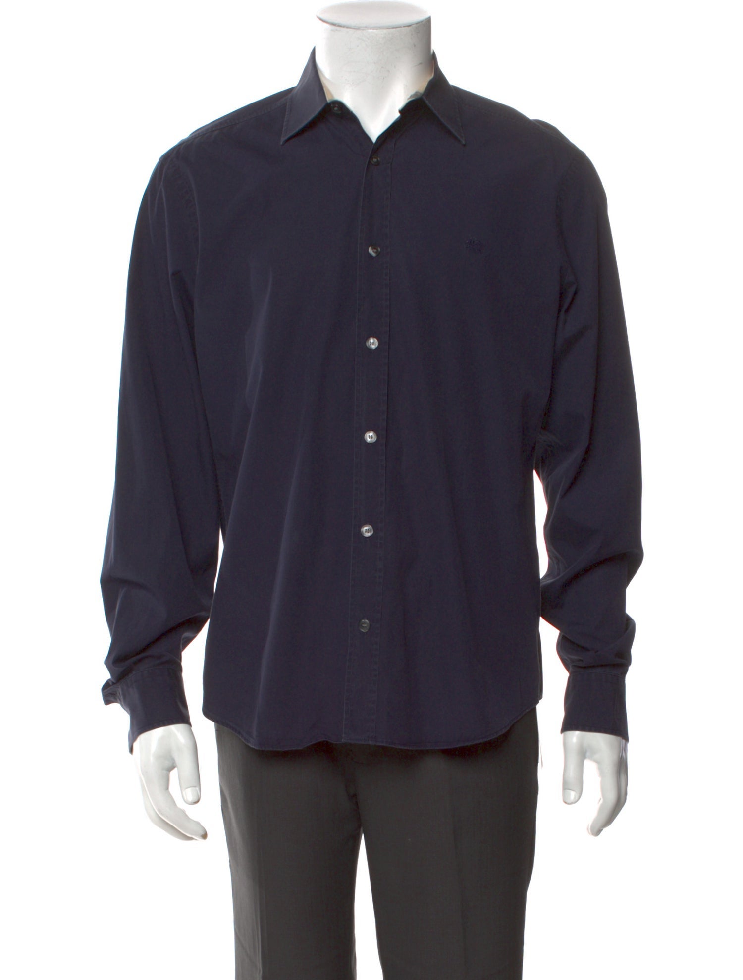 Burberry Brit House Check Pattern Long Sleeve Shirt