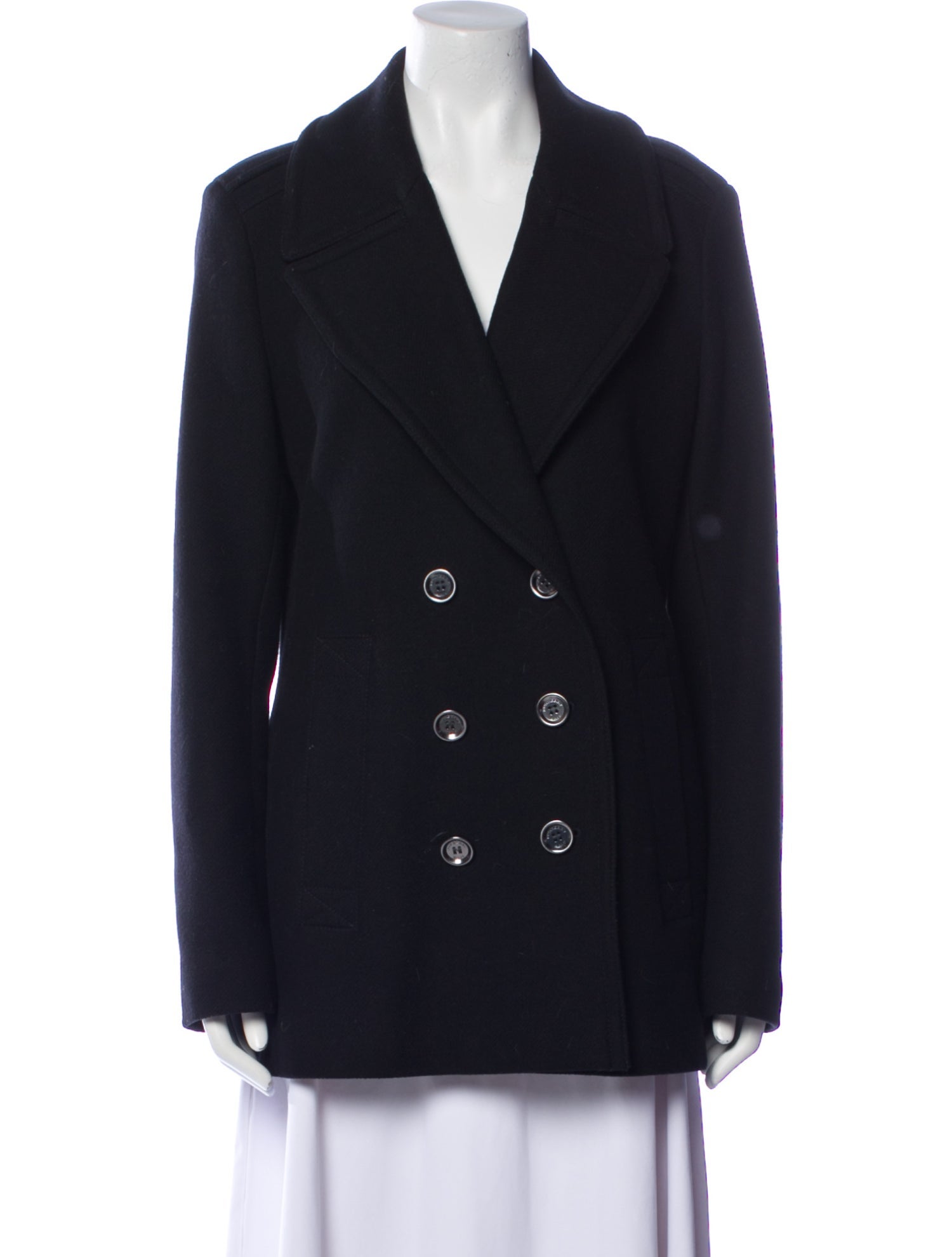 Burberry Brit Wool Peacoat