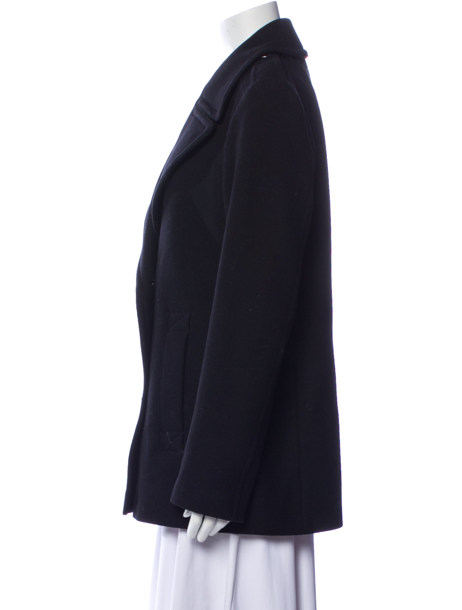 Burberry Brit Wool Peacoat