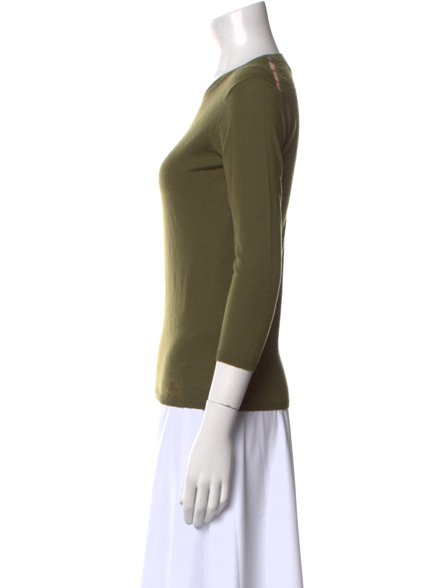 Burberry Brit Wool Crew Neck Top