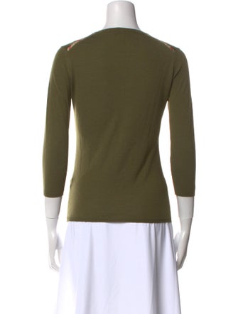 Burberry Brit Wool Crew Neck Top
