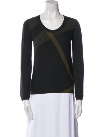 Burberry Brit Merino Wool Graphic Print Sweater