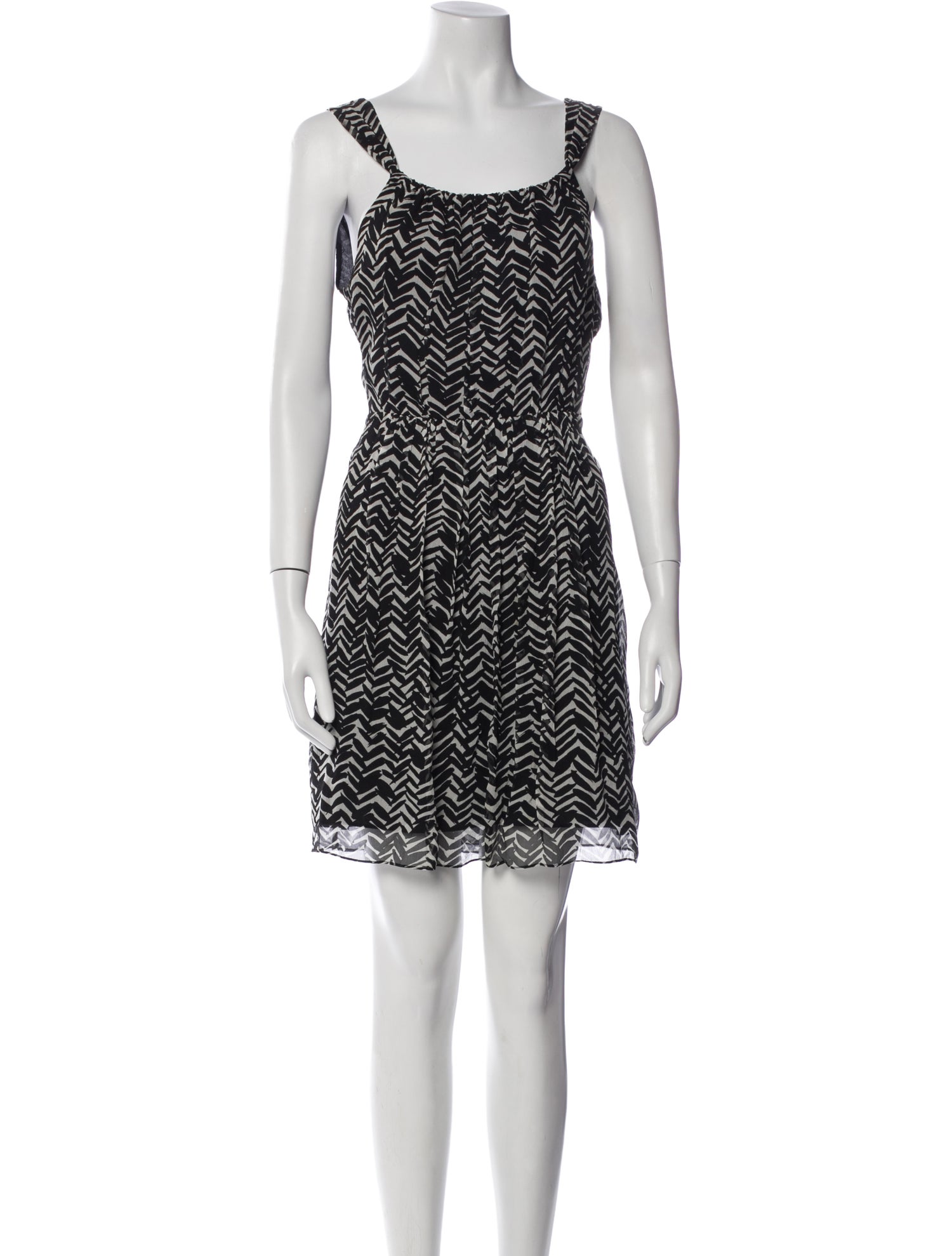 Burberry Brit Silk Mini Dress