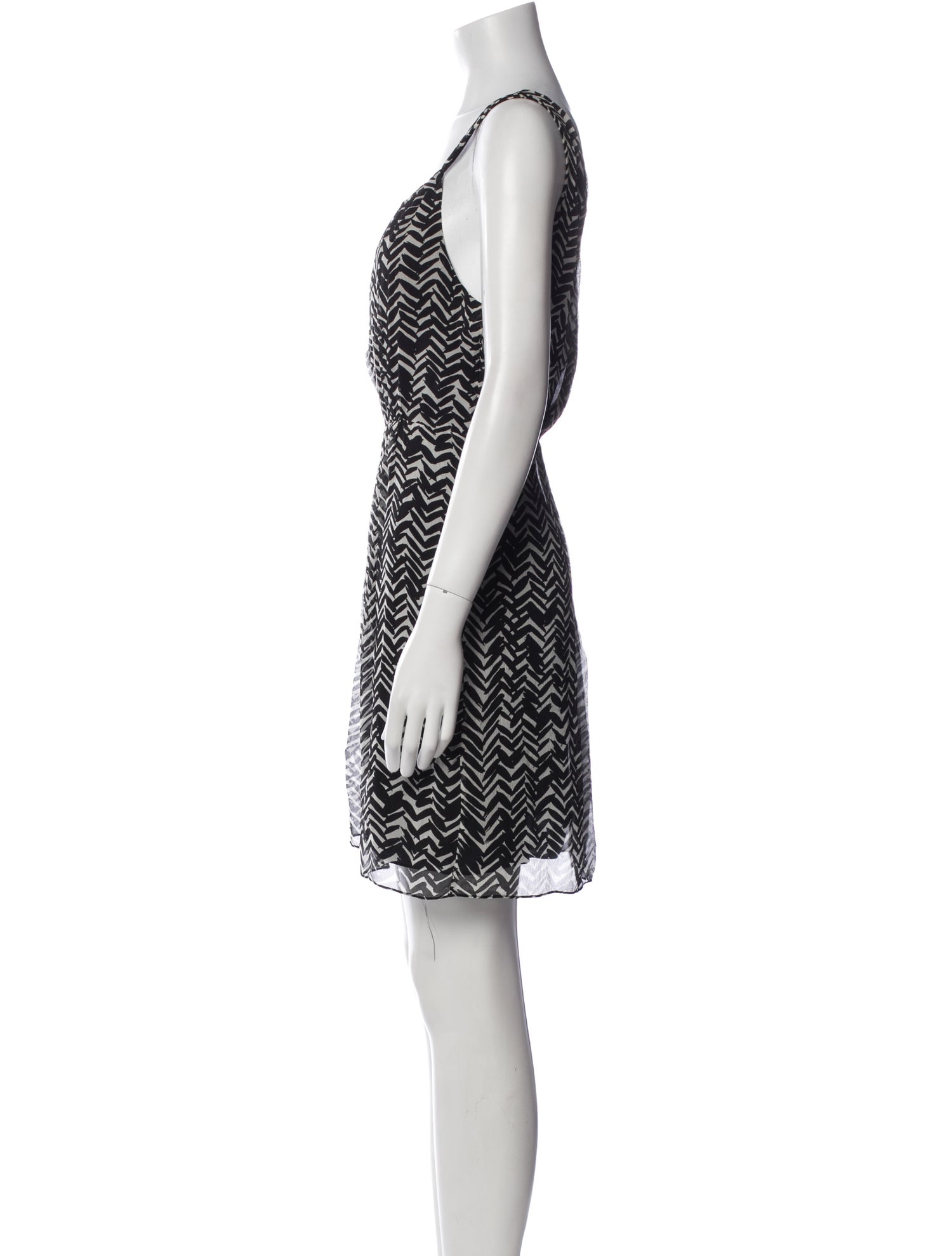 Burberry Brit Silk Mini Dress