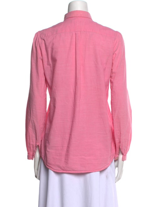 Burberry Brit Long Sleeve Button-Up Top