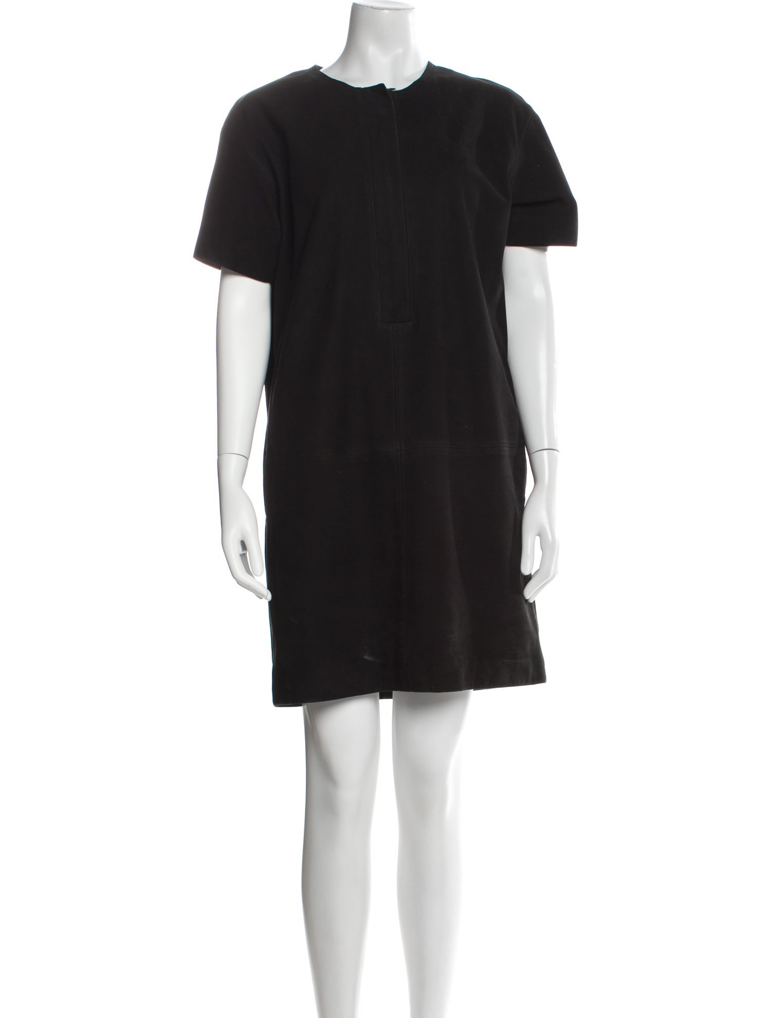 Burberry Brit Suede Mini Dress