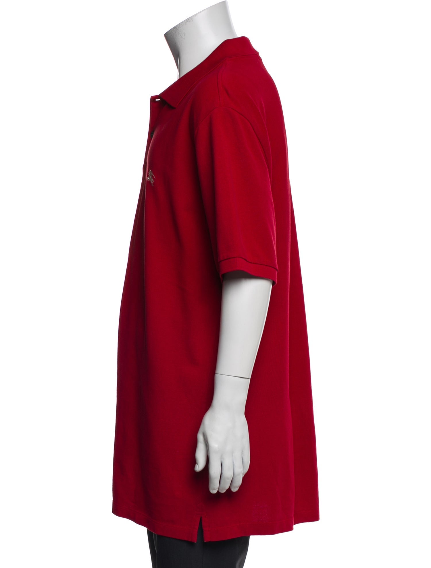 Burberry Brit House Check Pattern Crew Neck Polo Shirt