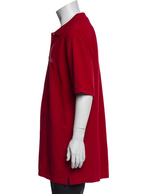 Burberry Brit House Check Pattern Crew Neck Polo Shirt