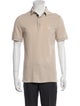 Burberry Brit Nova Check Pattern Crew Neck Polo Shirt