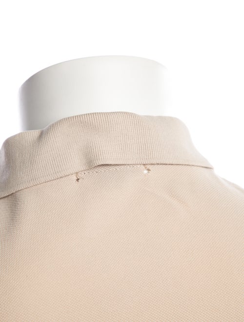 Burberry Brit Nova Check Pattern Crew Neck Polo Shirt