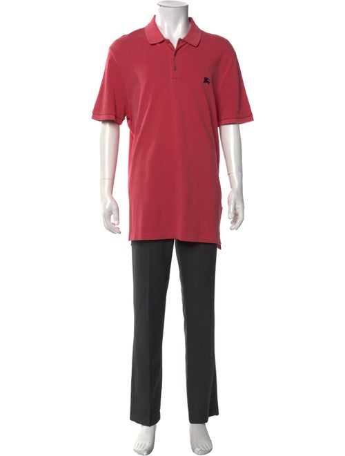 Burberry Brit V-Neck Short Sleeve Polo Shirt