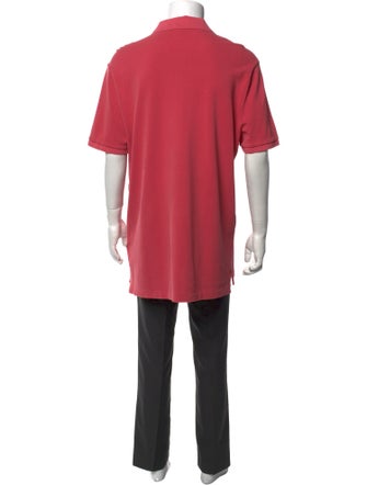 Burberry Brit V-Neck Short Sleeve Polo Shirt