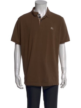 Burberry Brit Signature Logo Crew Neck Polo Shirt